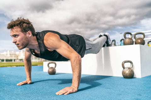 Declined Wall Push-Ups