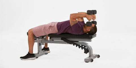 Lying Dumbbell Tricep Extension