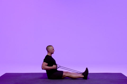 Resistance Band Seated Row