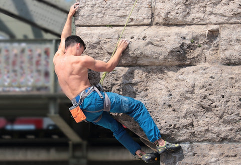 Rock climbing balance