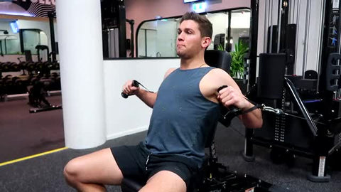 Seated Cable Chest Press