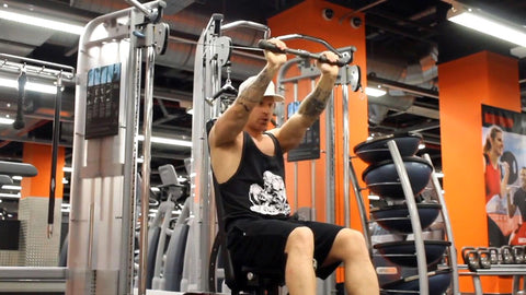 Seated Tricep Press