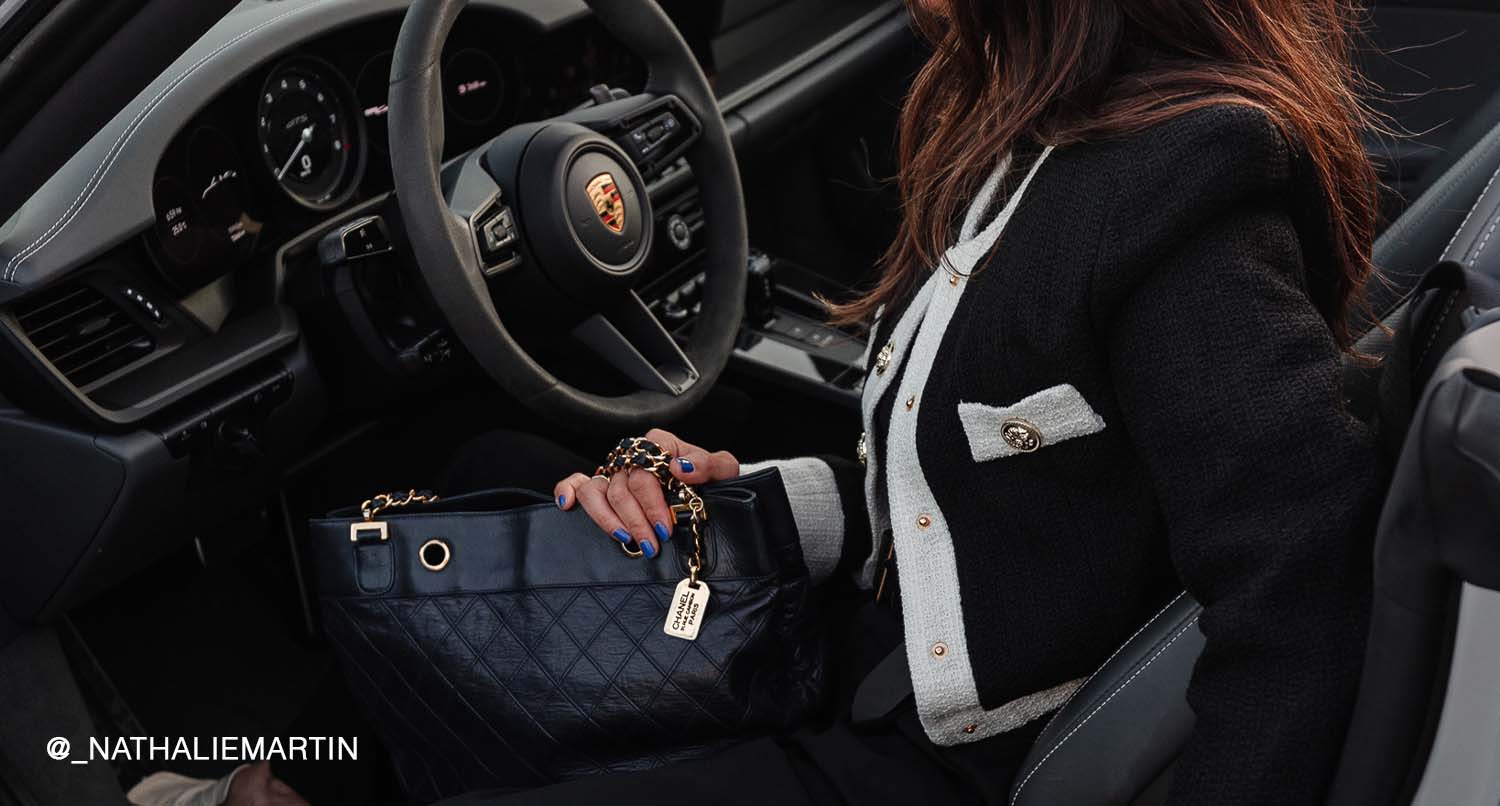 Porsche fashion Lifestyle - Original LV sling bag available