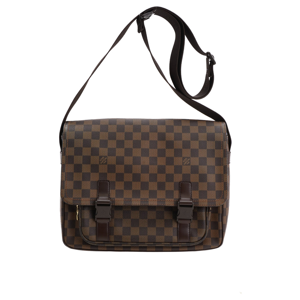 Handbag Louis Vuitton Melville Reporter Bag Damier N51126