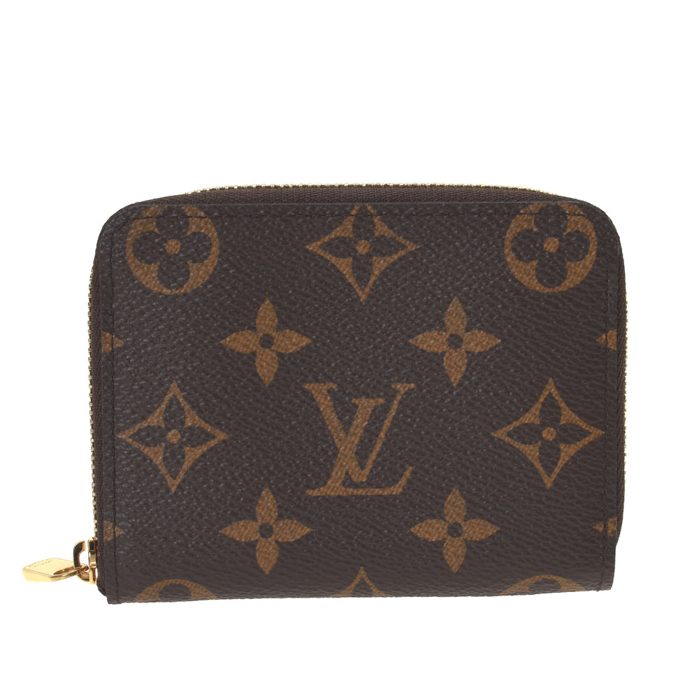 Louis Vuitton Monogram Brown Zippy Coin Purse Wallet - A World Of