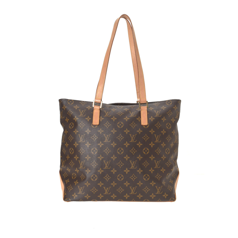 LOUIS VUITTON Monogram Canvas Brown Piano Cabas Tote Bag - 30% Off