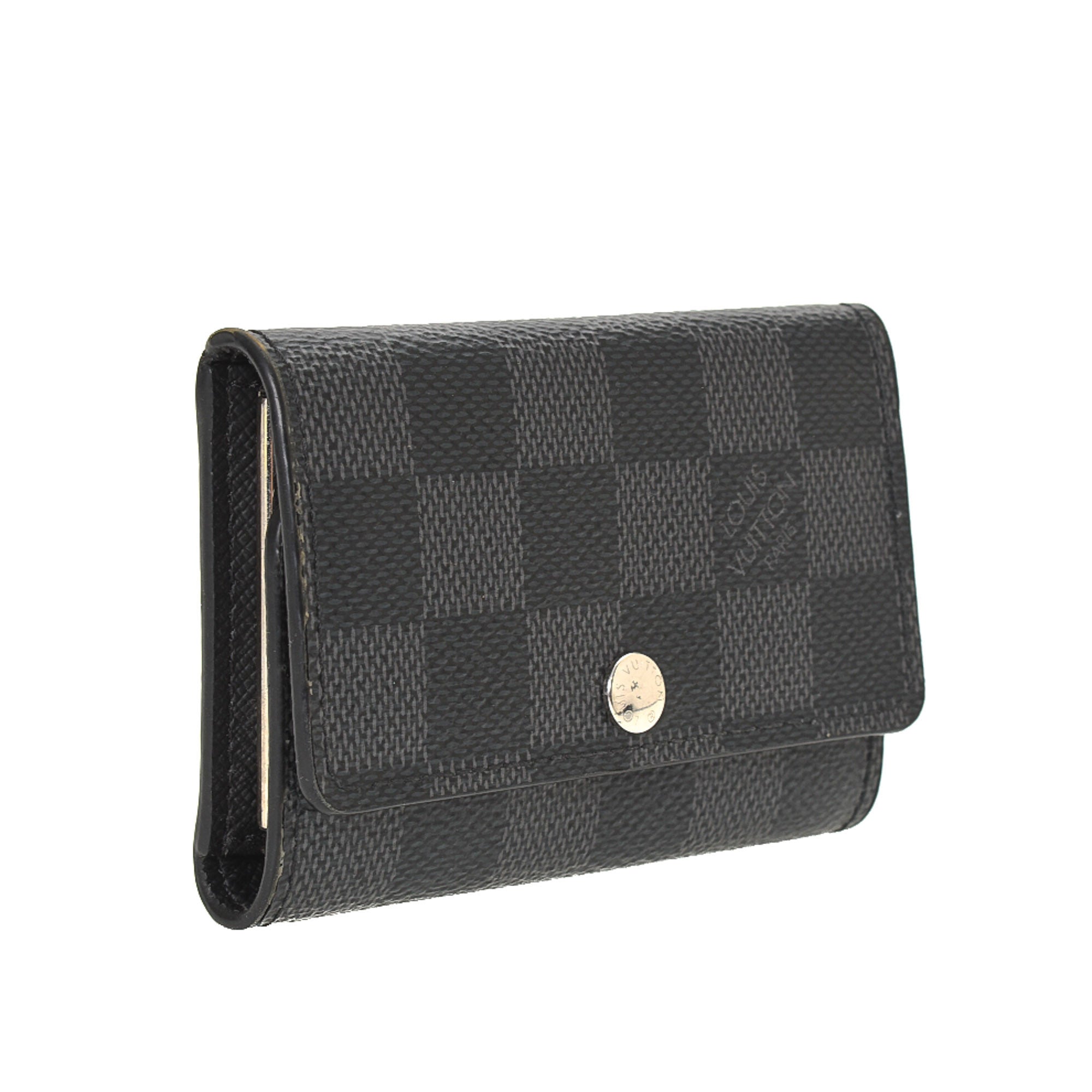Louis Vuitton Key case Key holder Epi Black Woman Authentic Used T8372 