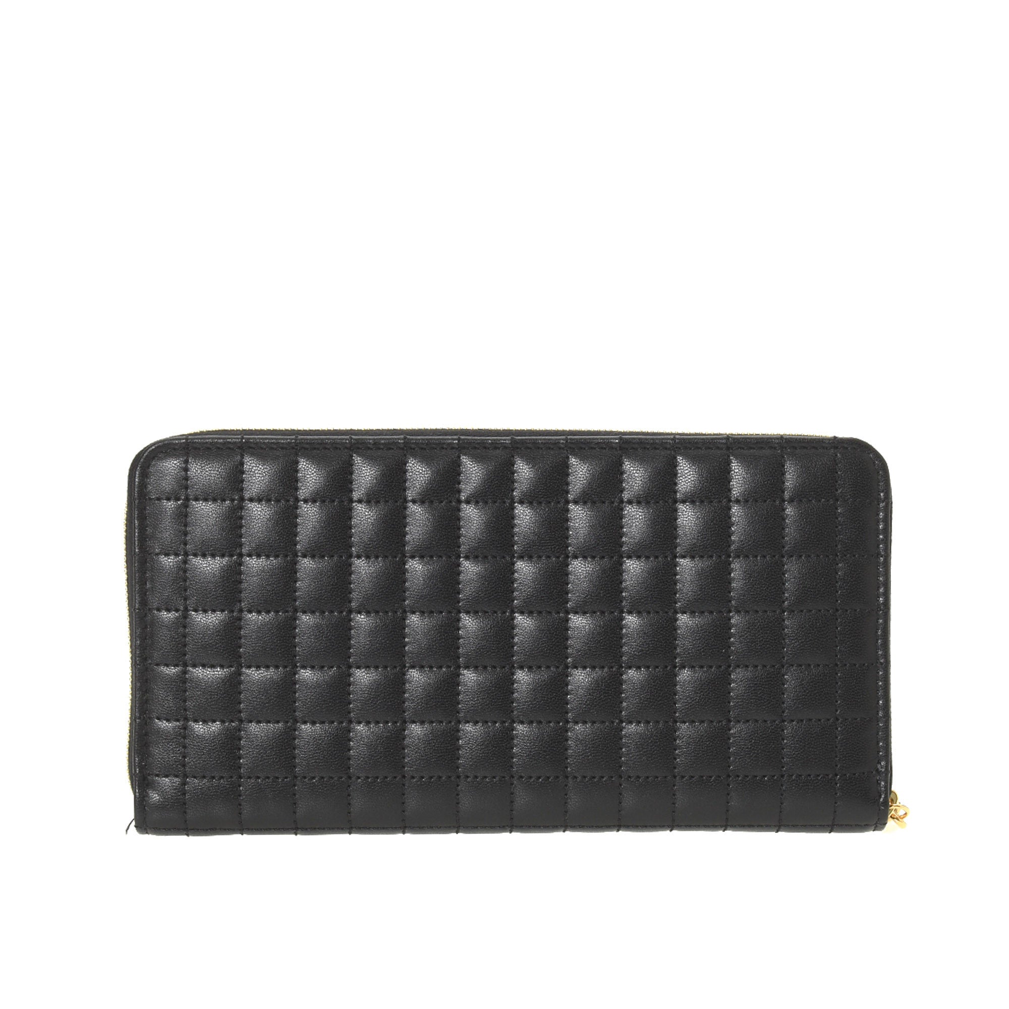 Céline Celine Black C Bag Wallet On Chain Leather Pony-style calfskin  ref.981299 - Joli Closet