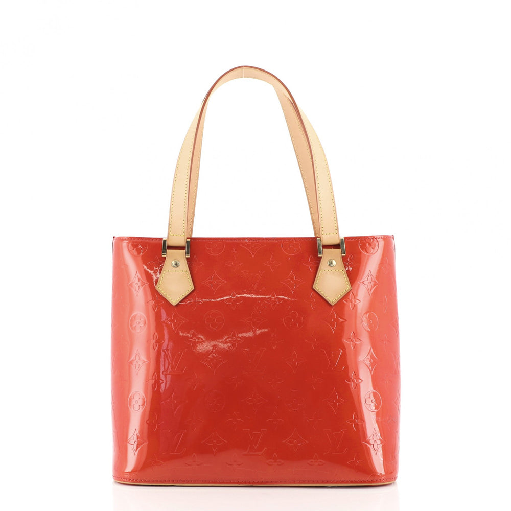 LOUIS VUITTON 'Phenix' bag in brown monogram coated canvas and fuchsia  leather - VALOIS VINTAGE PARIS