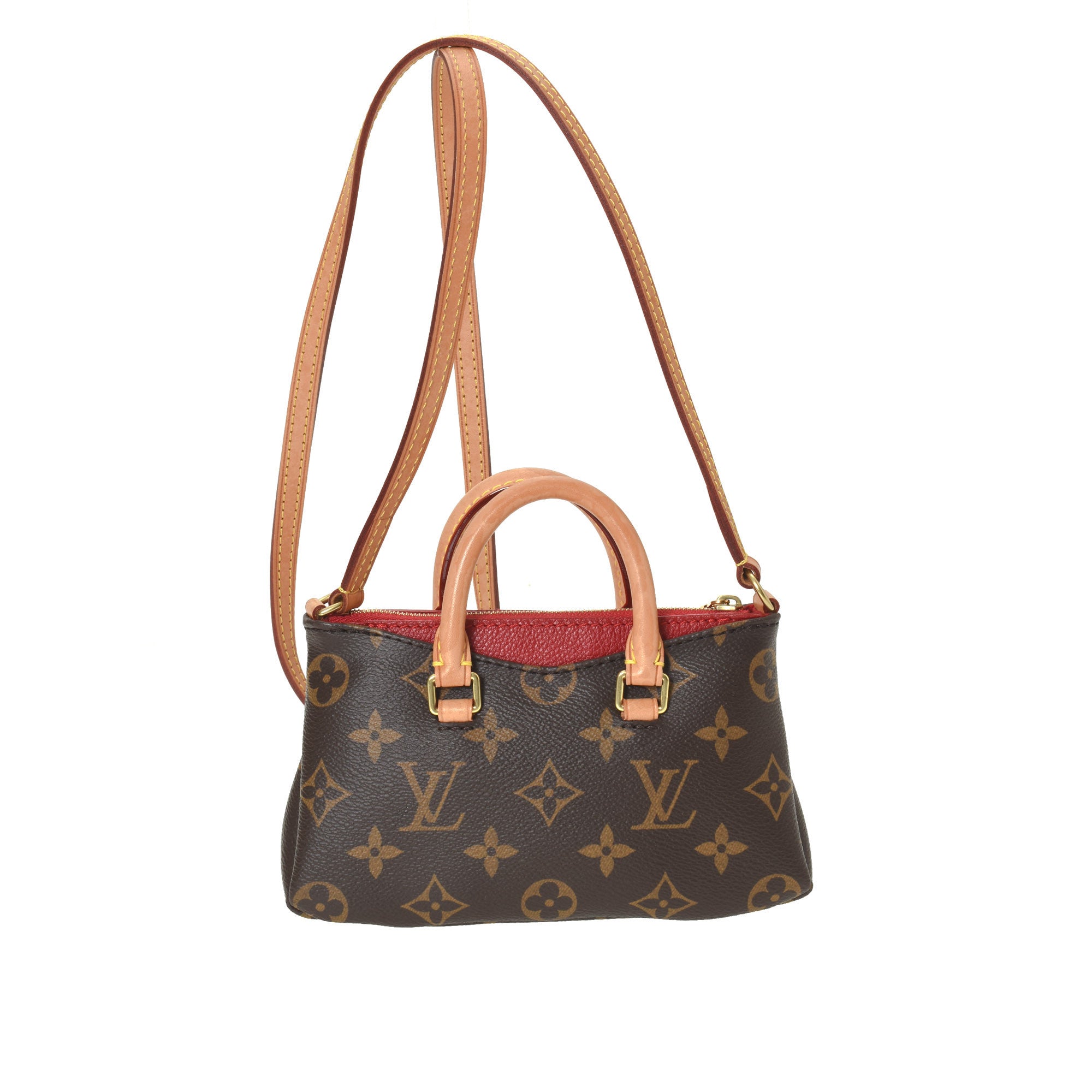 Louis Vuitton Nano Pallas Bag ○ Labellov ○ Buy and Sell