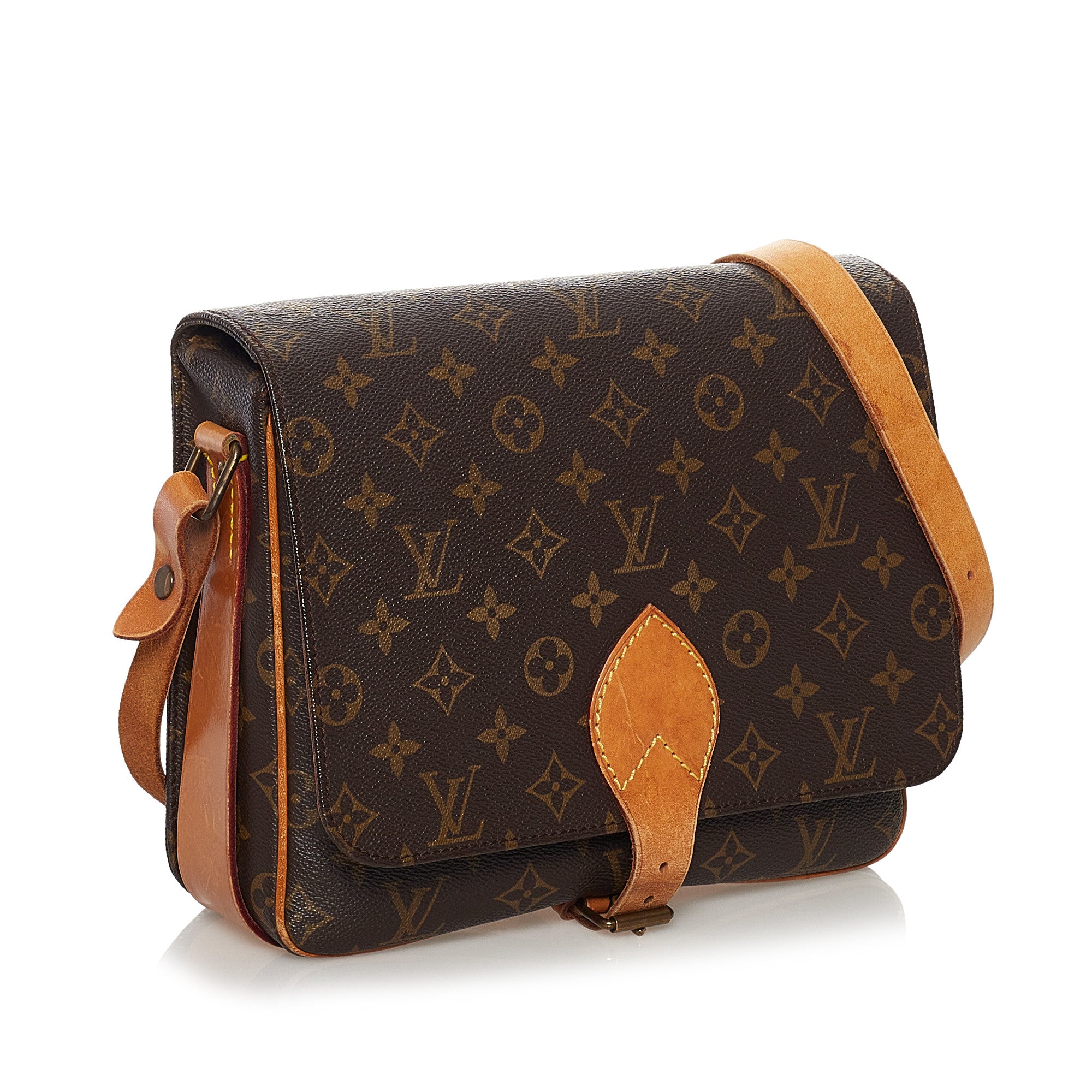 Pre-Owned Louis Vuitton Cartouchiere MM Bag- 22 35RY6 