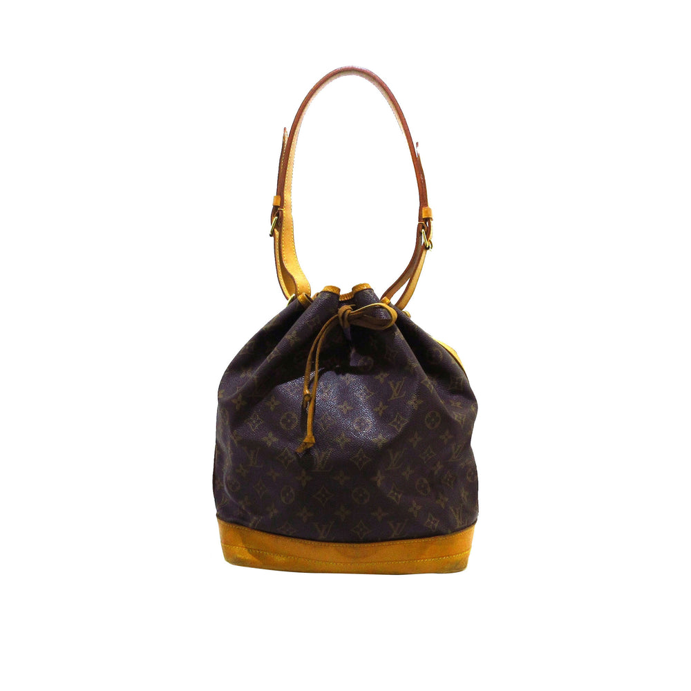 Louis Vuitton Biscuit Monogram Mahina Leather XL Bag - Yoogi's Closet