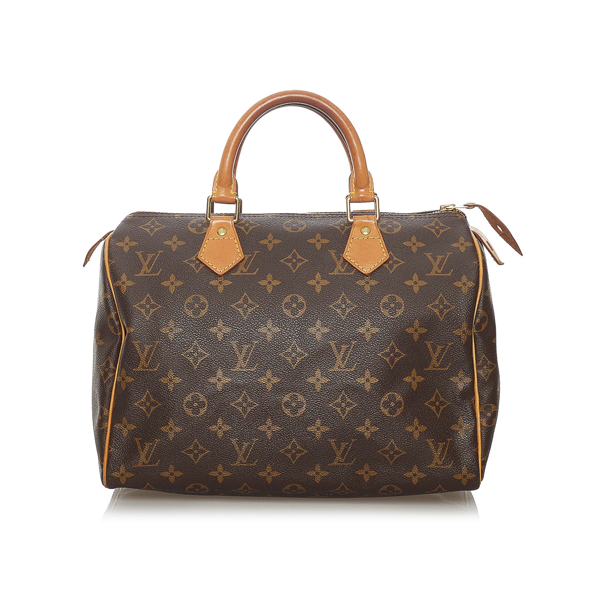 LOUIS VUITTON Speedy 40 Bandouliere Heritage Monogram Canvas Travel Ba