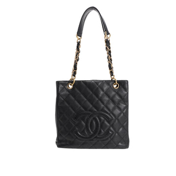 Chanel Blue Quilted Caviar Leather CC Zip Compact Wallet - Yoogi's Closet