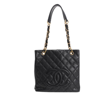 Chanel Pink Quilted Caviar Leather Medallion Tote Bag - Yoogi's Closet