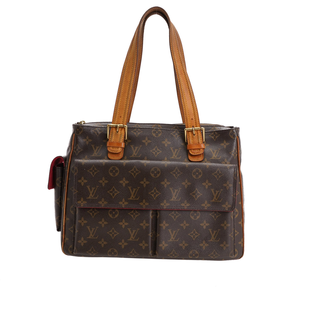 LOUIS VUITTON Carry It Reverse Monogram VHS Coated Canvas And