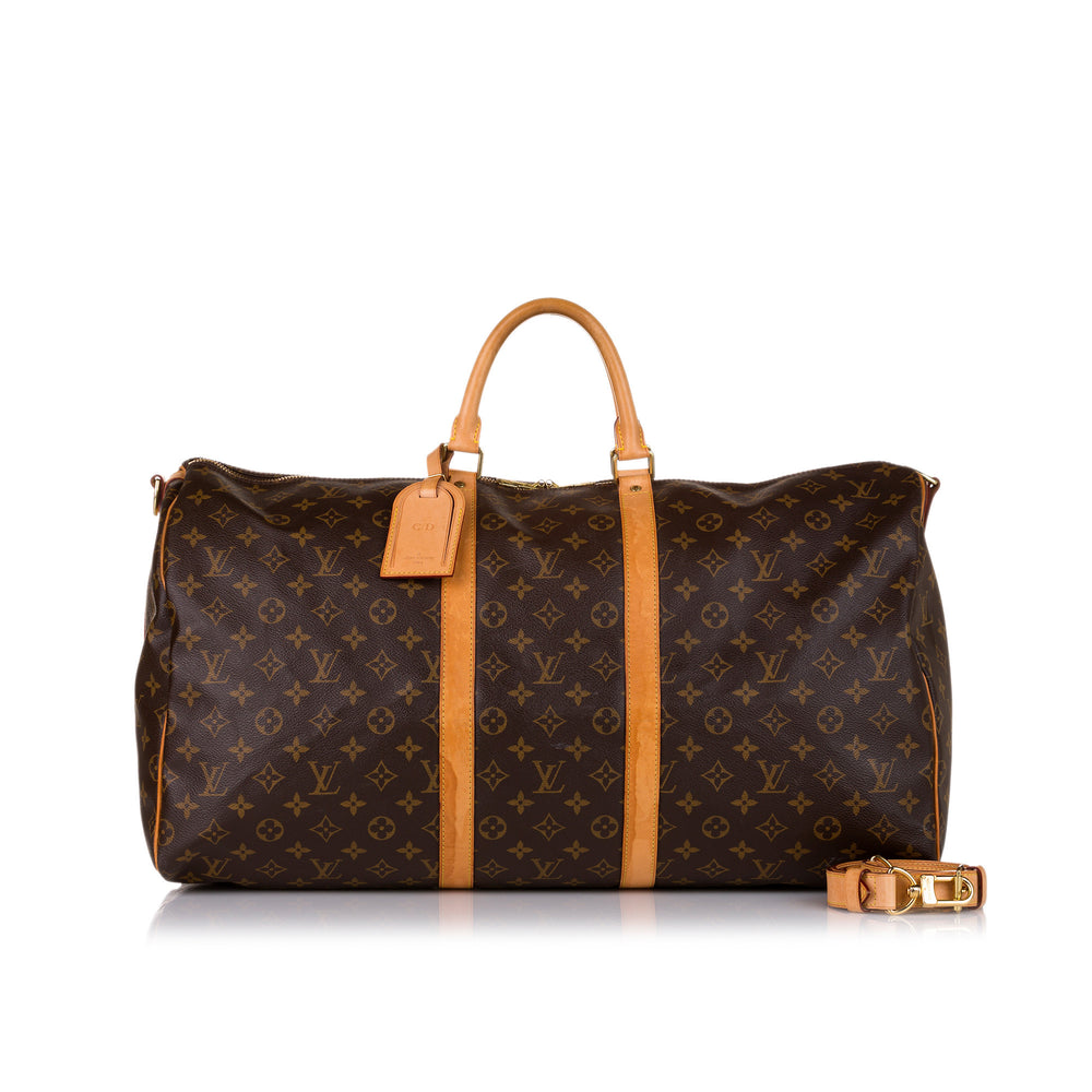 Louis Vuitton Keepall 55 Travel Bag Authenticated By Lxr