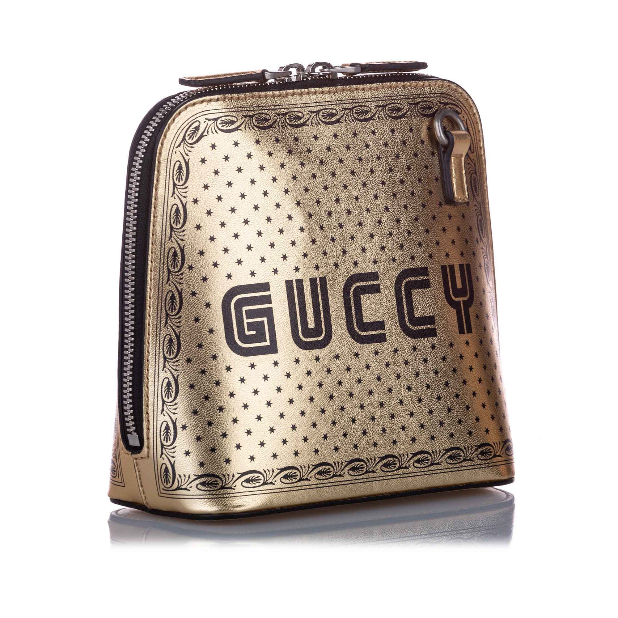 未使用品 GUCCI ミニショルダーバッグ GUCCY セガコラボ 61-