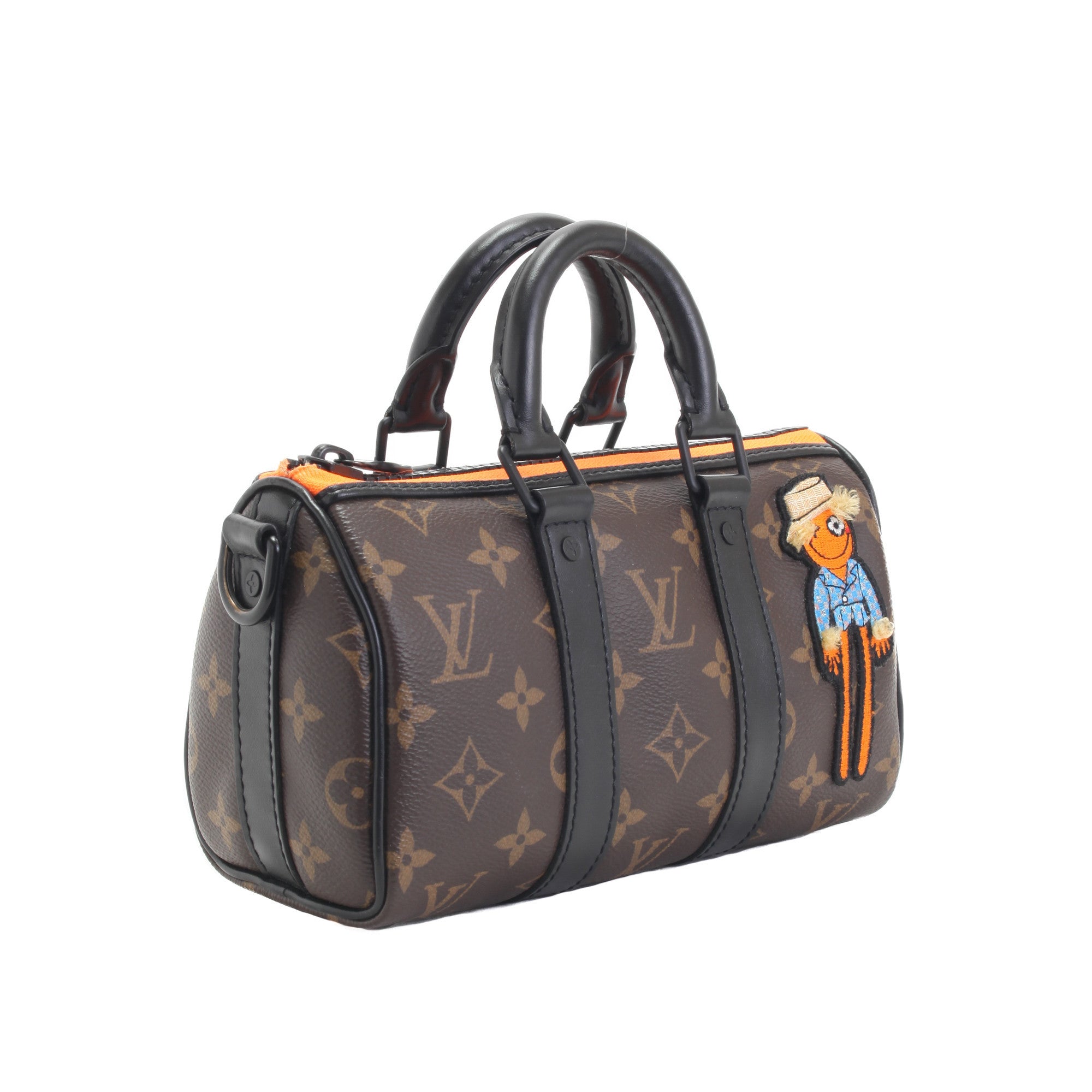 Louis Vuitton Zoom with Friends Keepall XS Monogram Brown Leather Cotton  Linen ref.269592 - Joli Closet