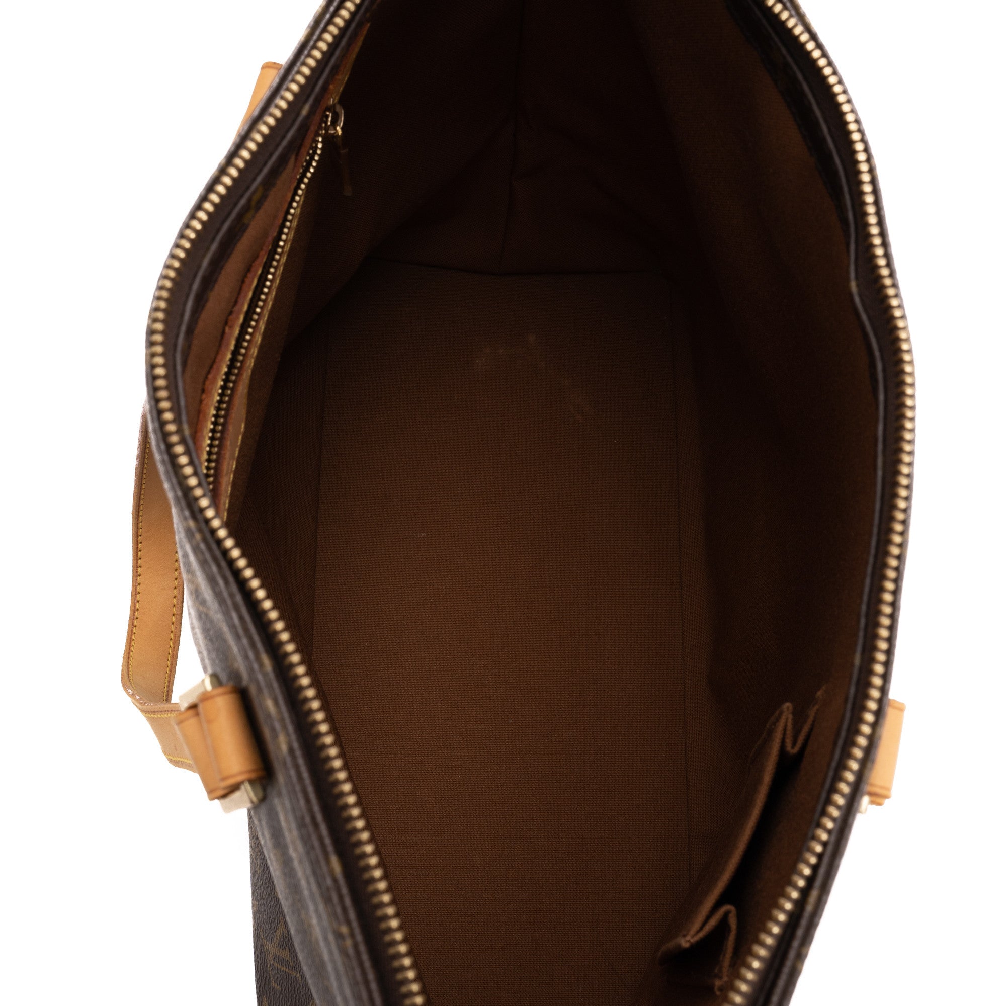 Louis Vuitton Shoulder Bag Cabas Mezzo Brown Monogram - $568