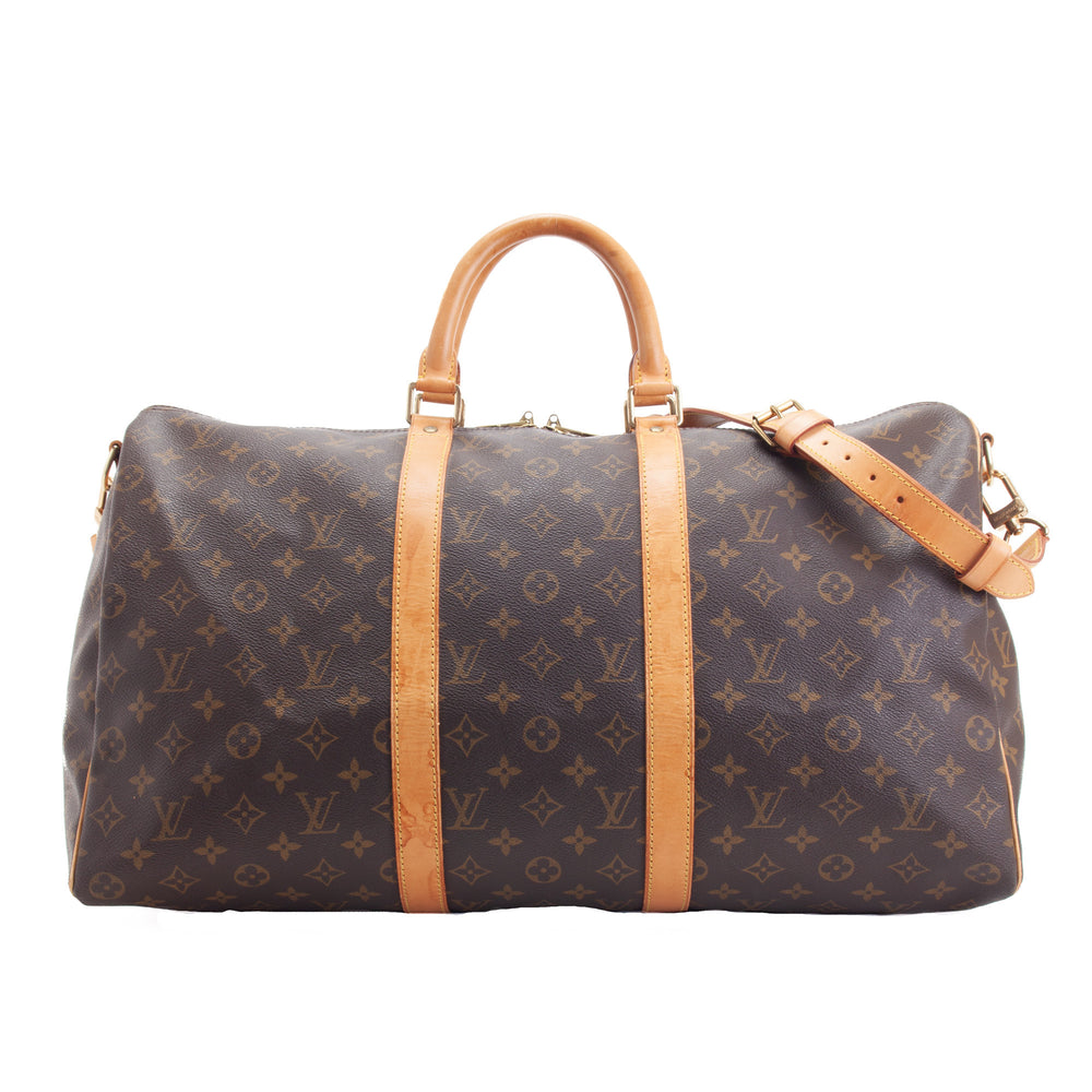 Louis Vuitton Monogram Canvas Limited Edition Graffiti Keepall 50