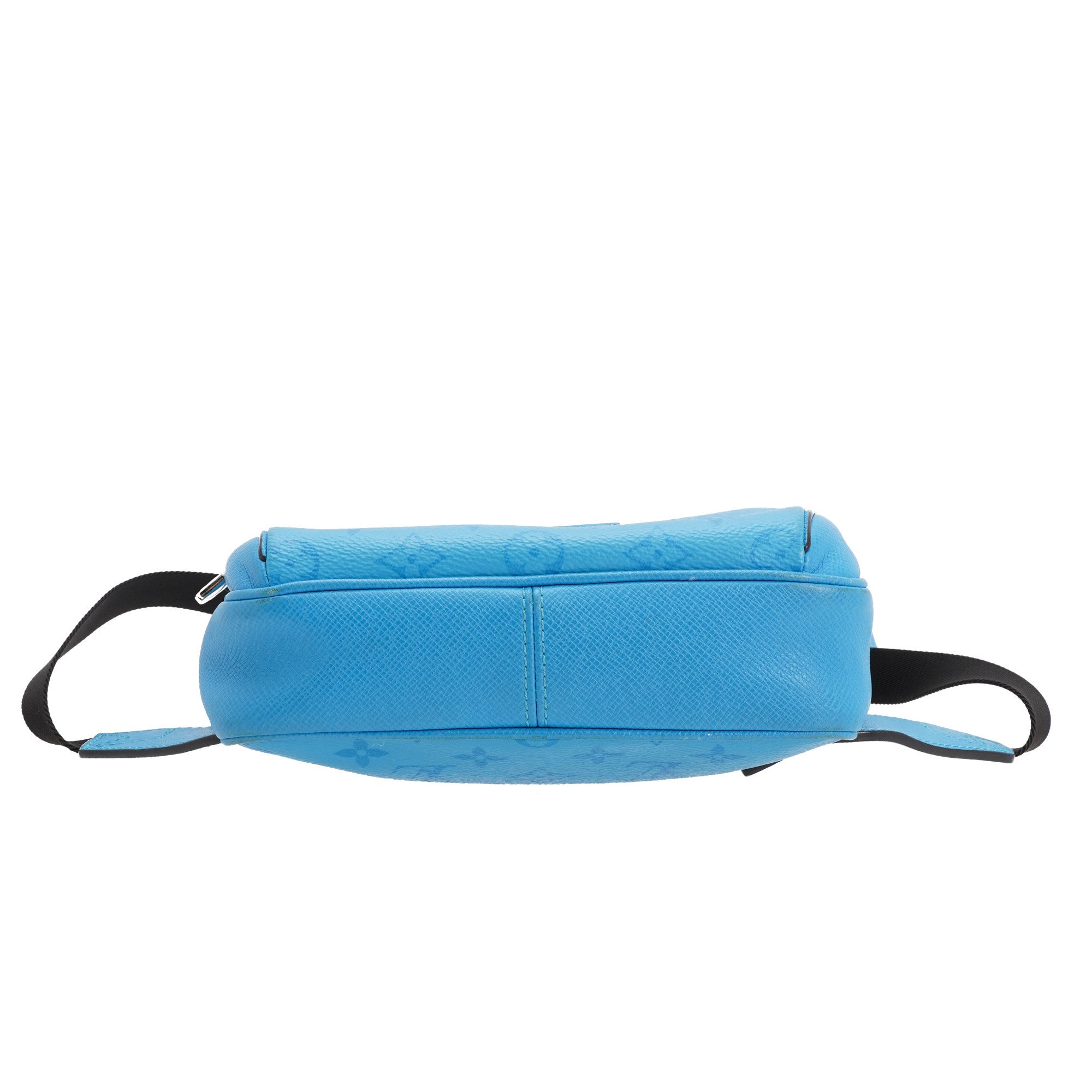 Courchevel Pochette Waist Bag, Used & Preloved Hermes Pouch/Pochette, LXR  USA, Blue