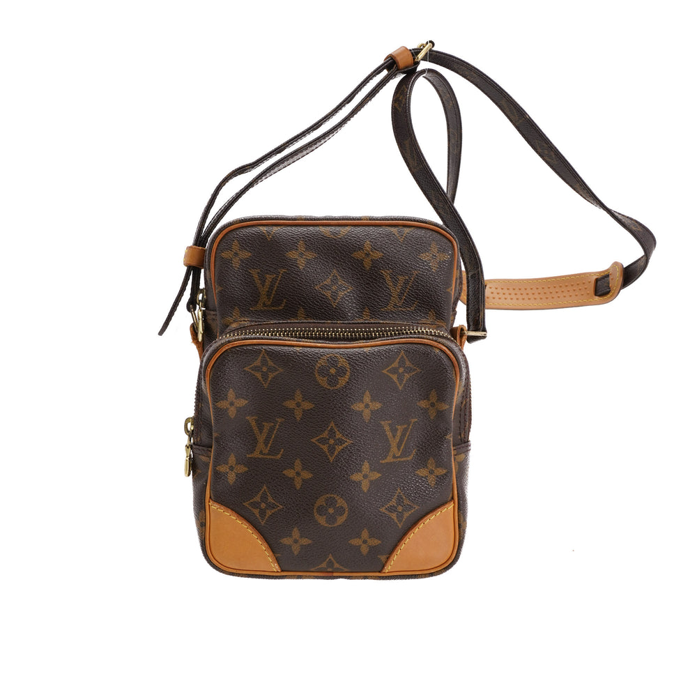 Louis Vuitton Bronze Monogram Mahina XS Bag – The Closet