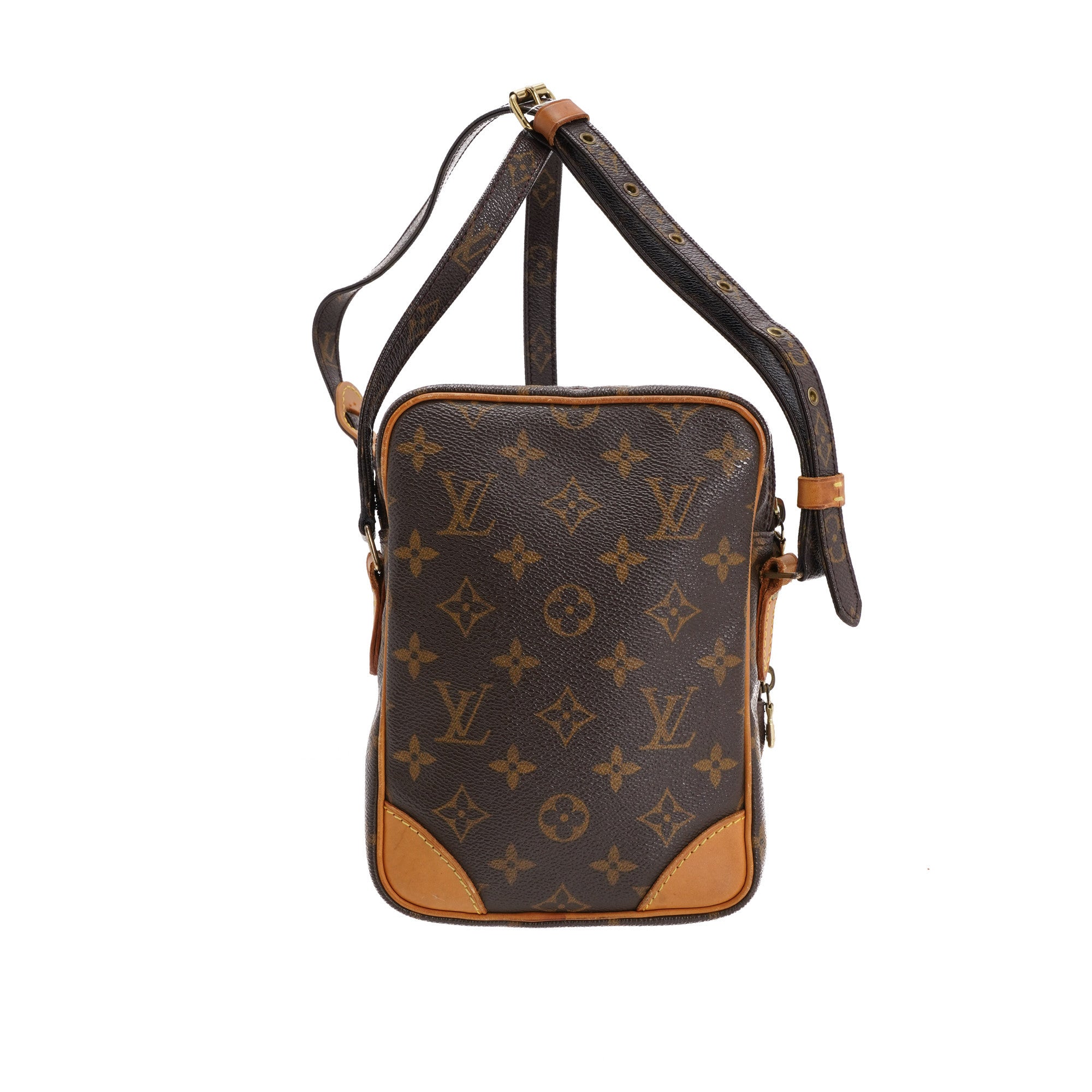 Louis Vuitton Classic Monogram Canvas Sac Tambourine Crossbody Bag