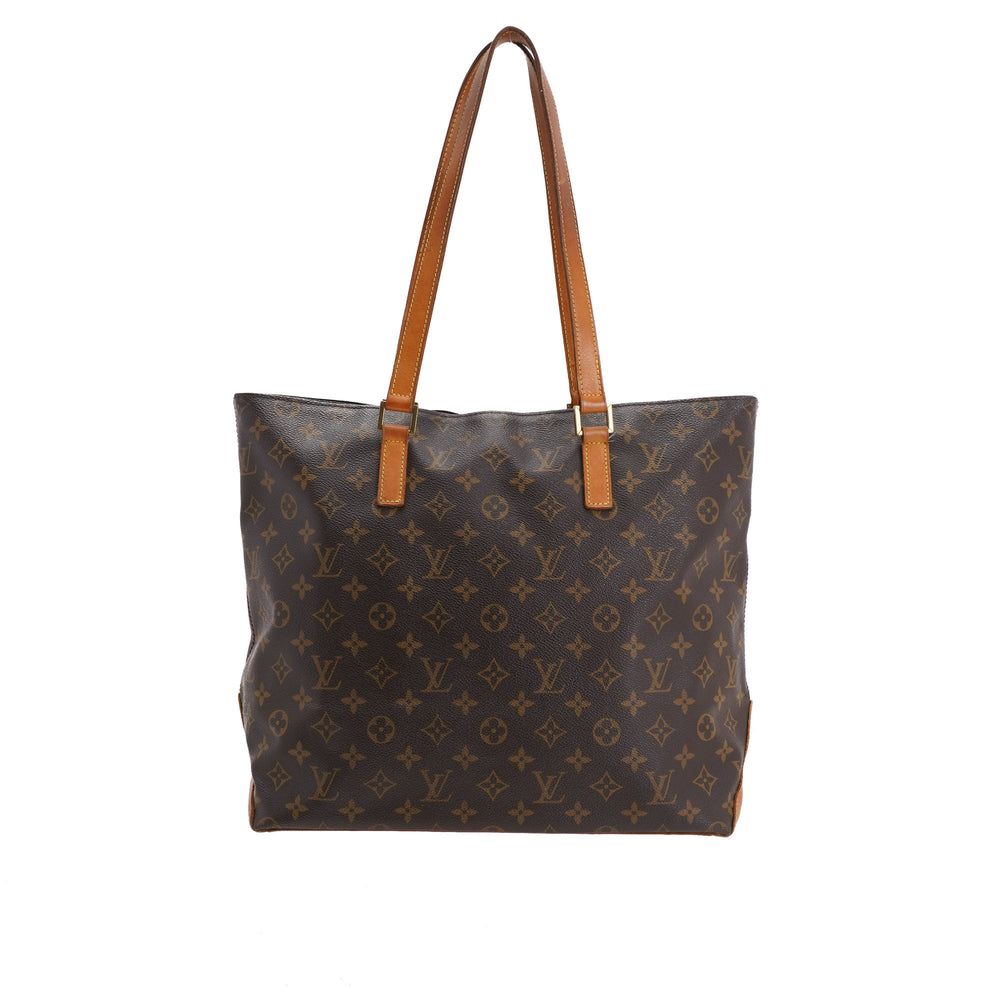 Louis Vuitton Vintage - Monogram Cabas Mezzo Bag - Brown - Leather