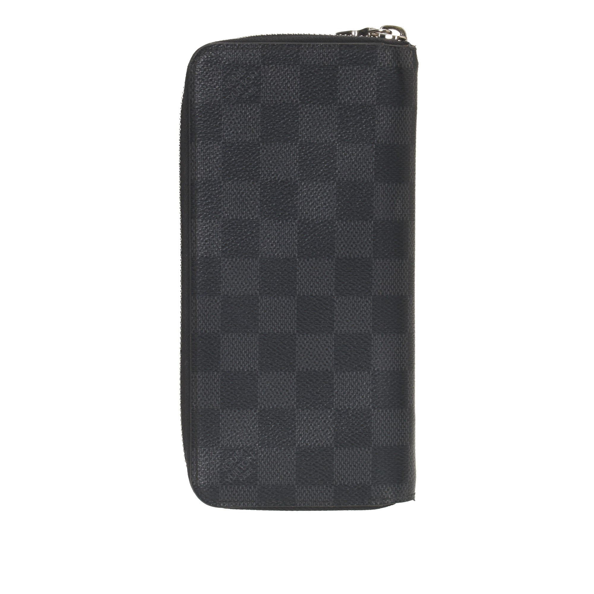 Louis Vuitton Damier Graphite Coated Canvas Zippy Vertical Wallet