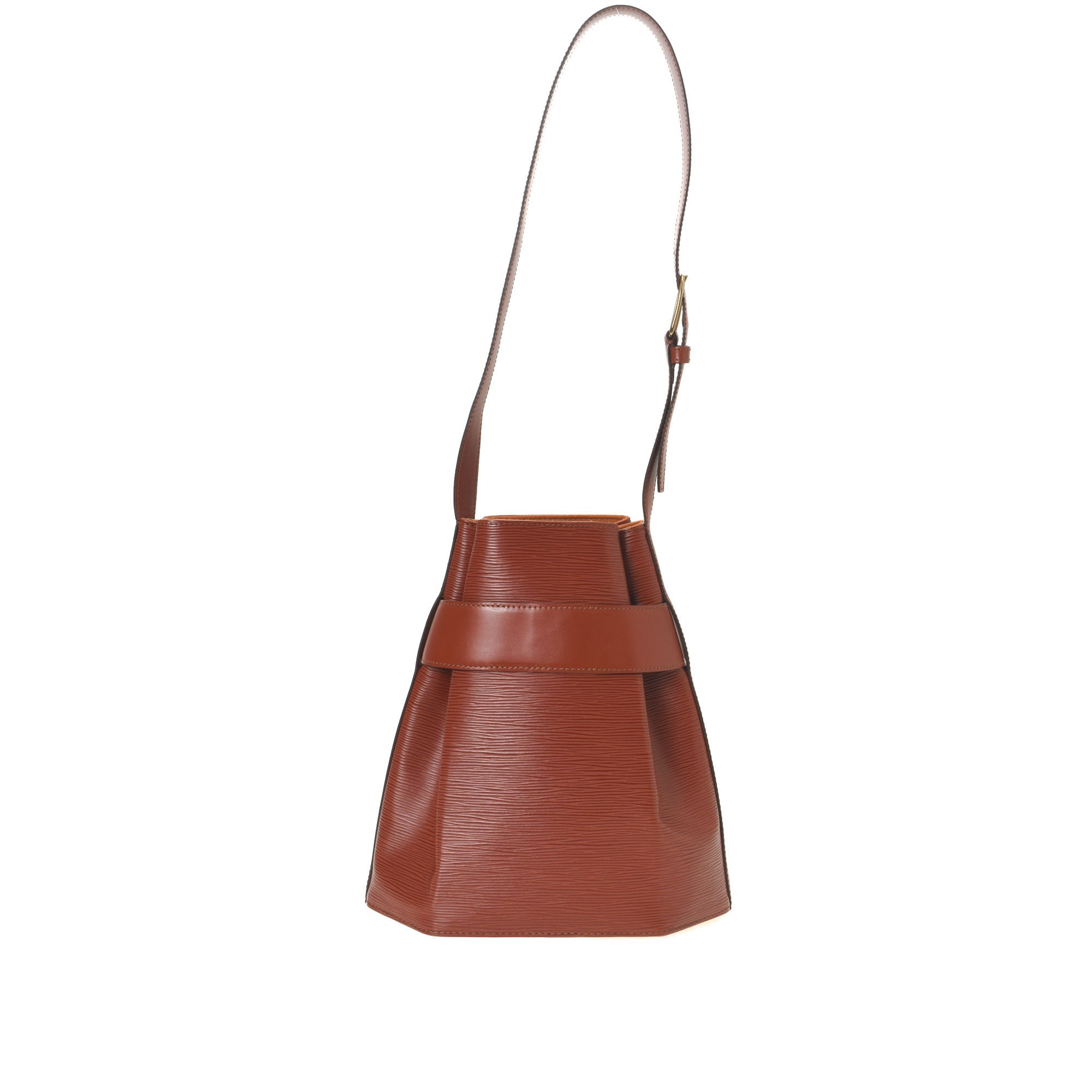 Louis Vuitton Sac Depaule Brown EPI Crossbody