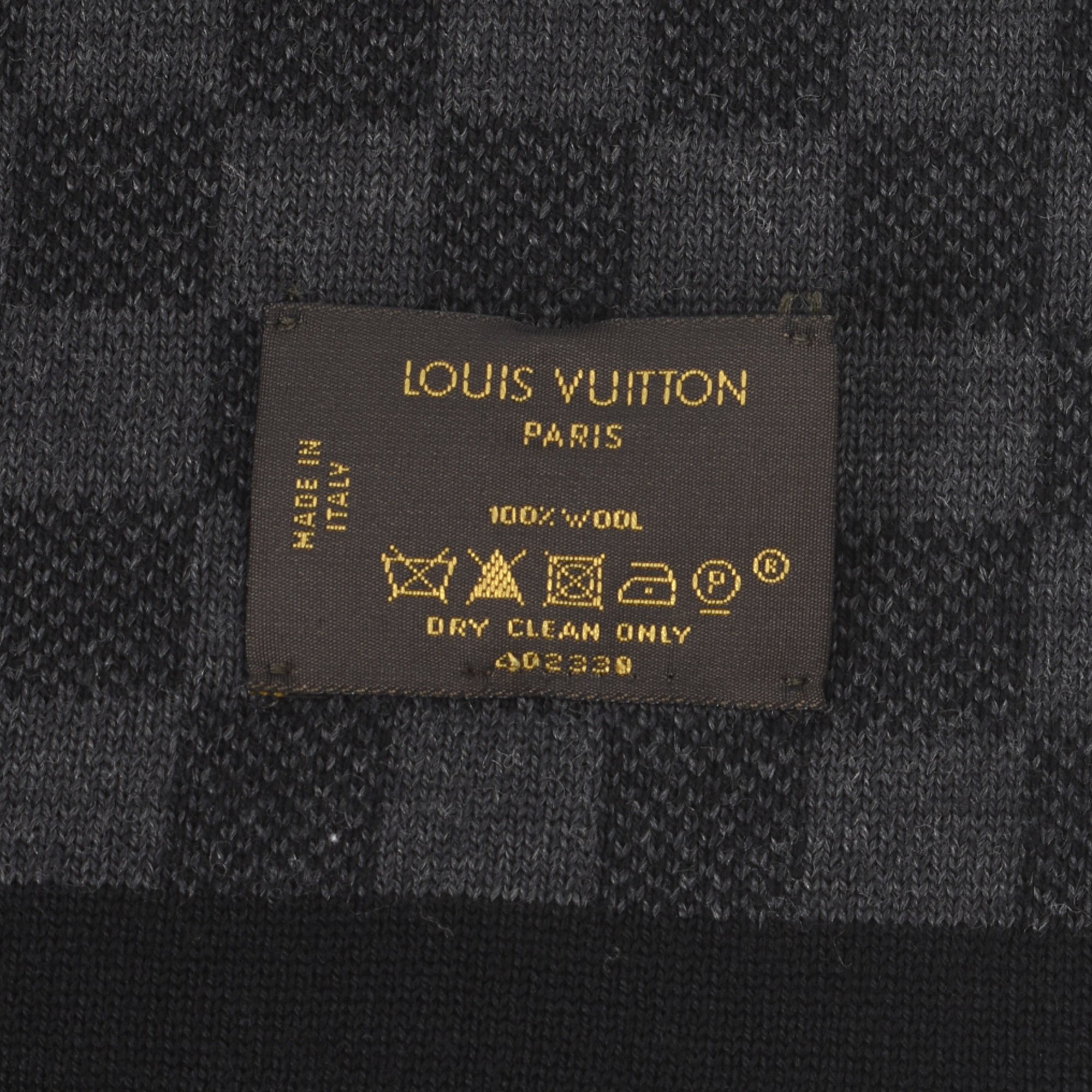 louis vuitton damier scarf