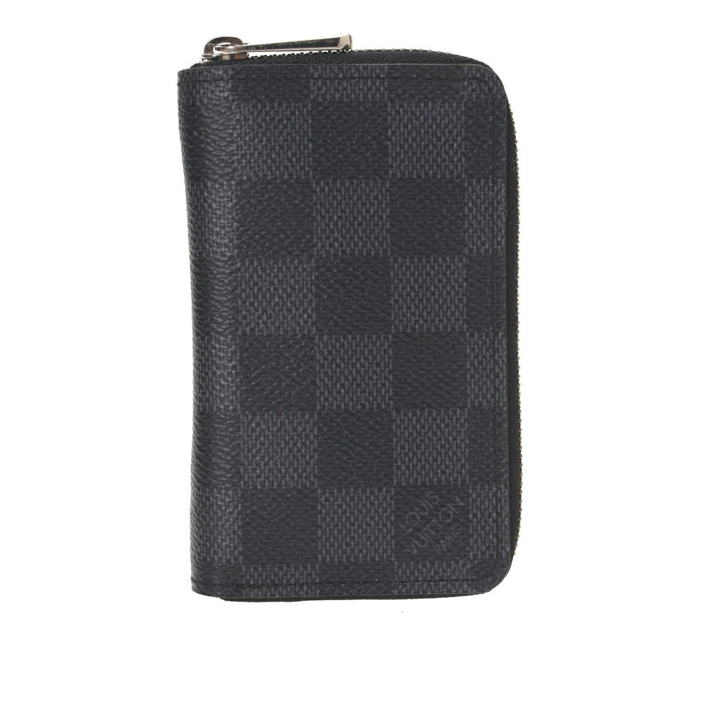 Louis Vuitton Zippy Coin Purse Vertical Damier Graphite - US