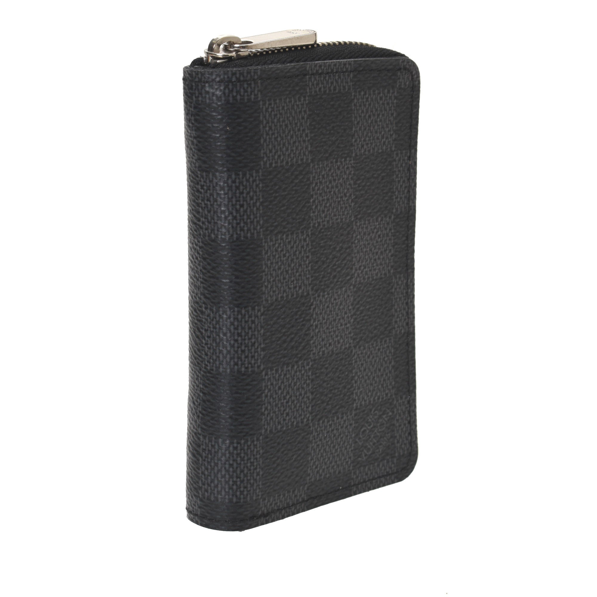 Louis Vuitton Zippy Coin Purse Vertical, Black