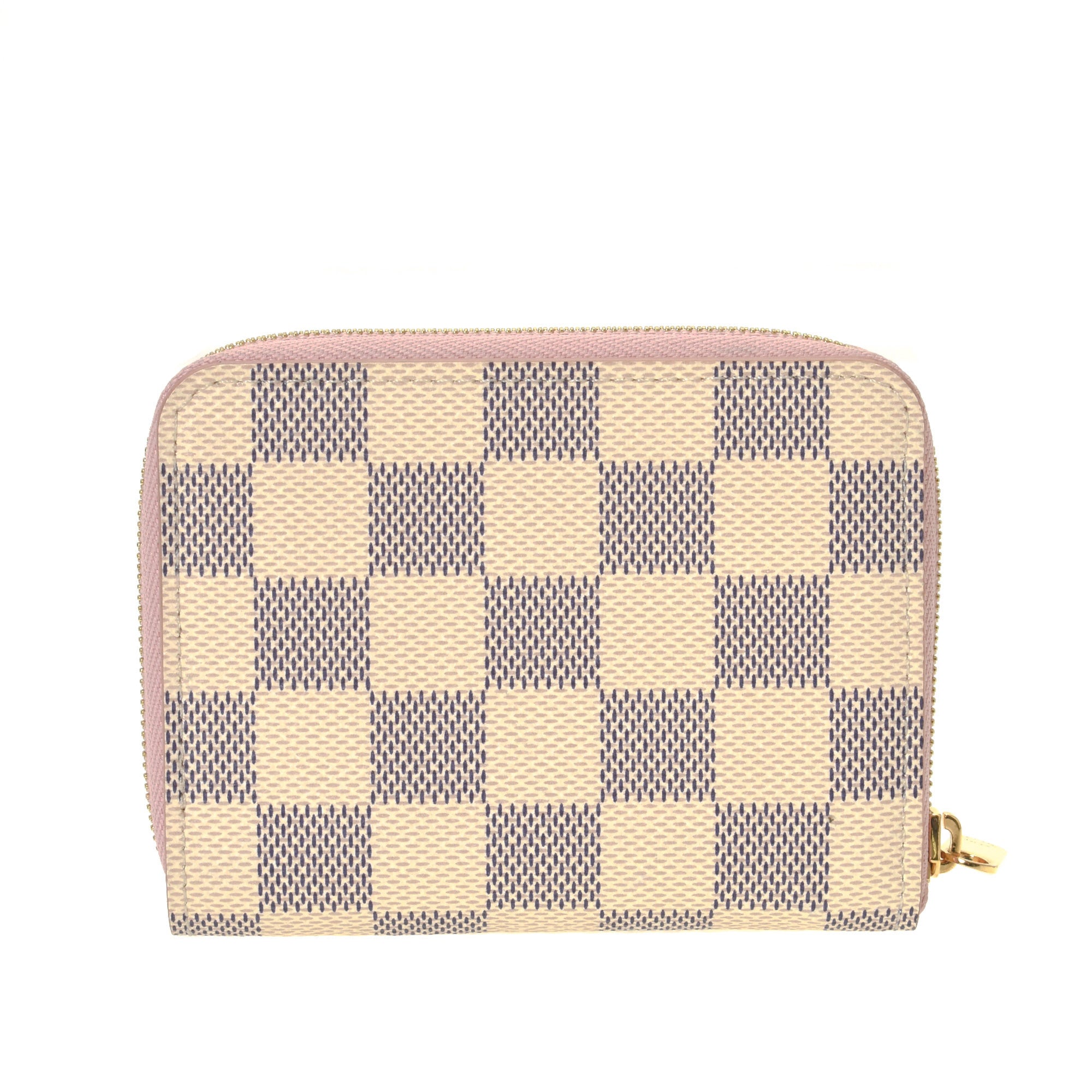 Louis Vuitton Vintage White Damier Azur Pochette Cles Coin Purse