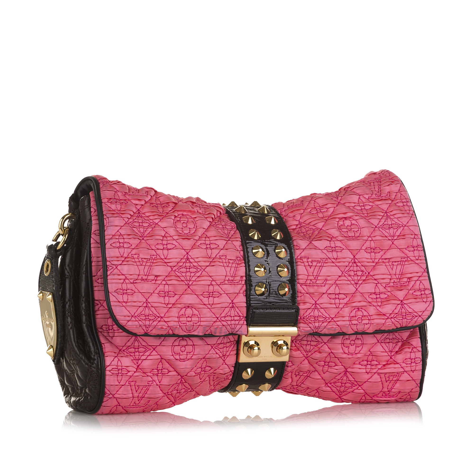 Louis Vuitton Limited Edition Bunny Pink Monogram Coquette Pochette at  1stDibs