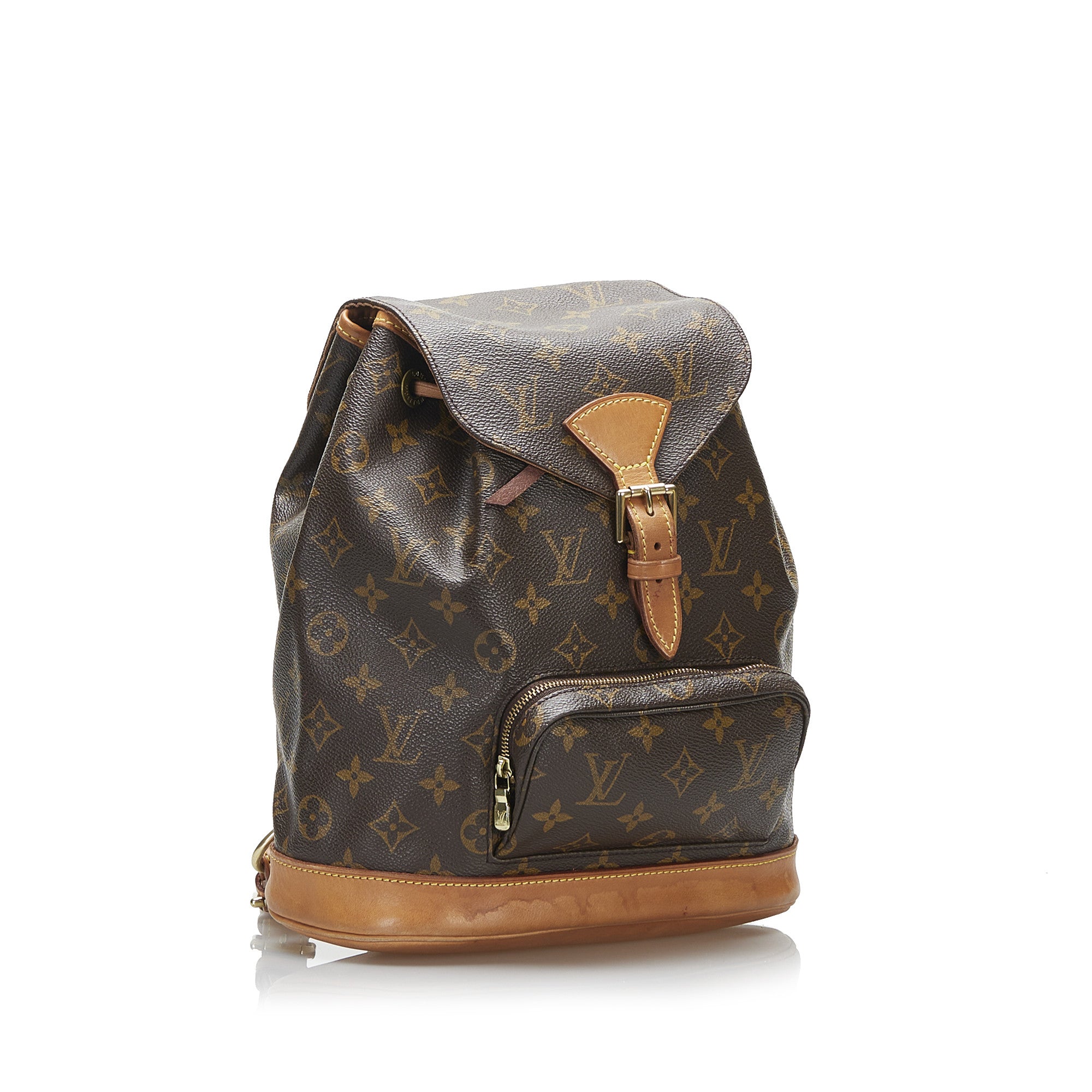 Palm Spring MM, Used & Preloved Louis Vuitton Backpack, LXR USA, Brown