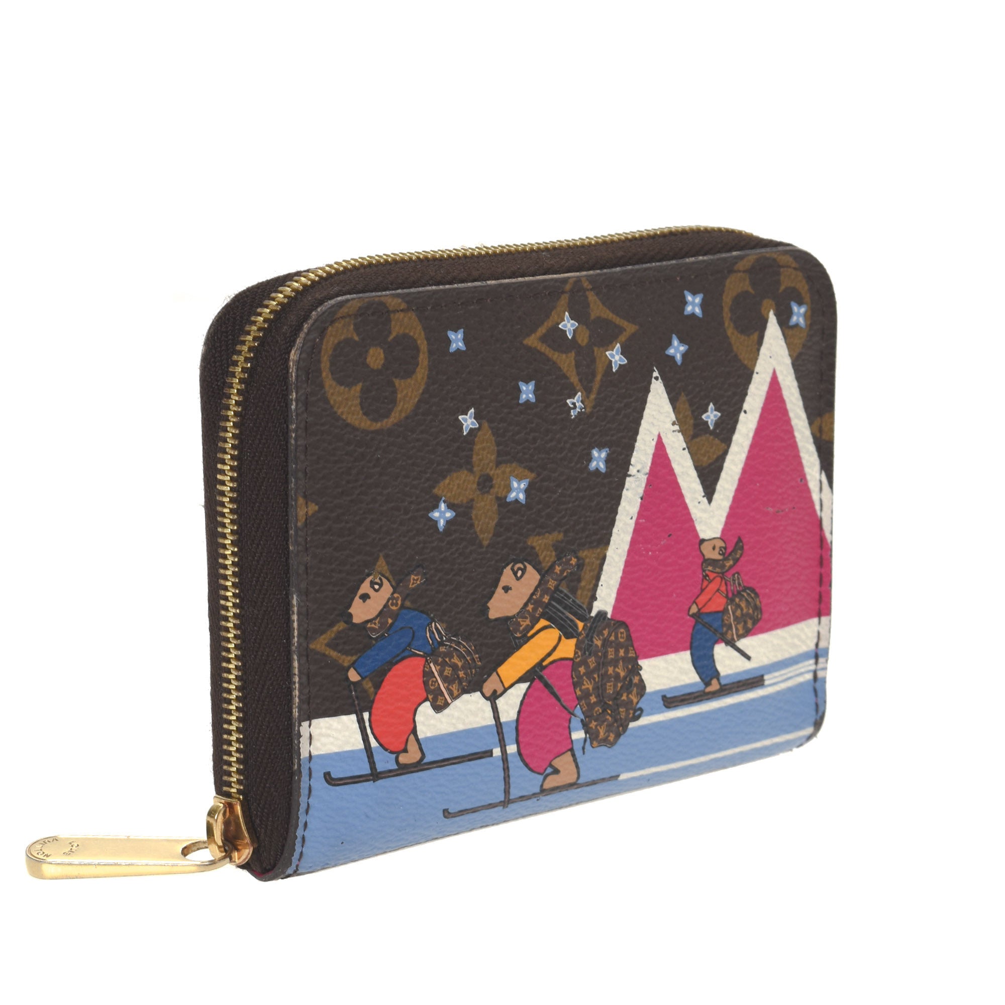 Louis Vuitton Monogram Canvas Christmas Animation 2018 Zippy Coin