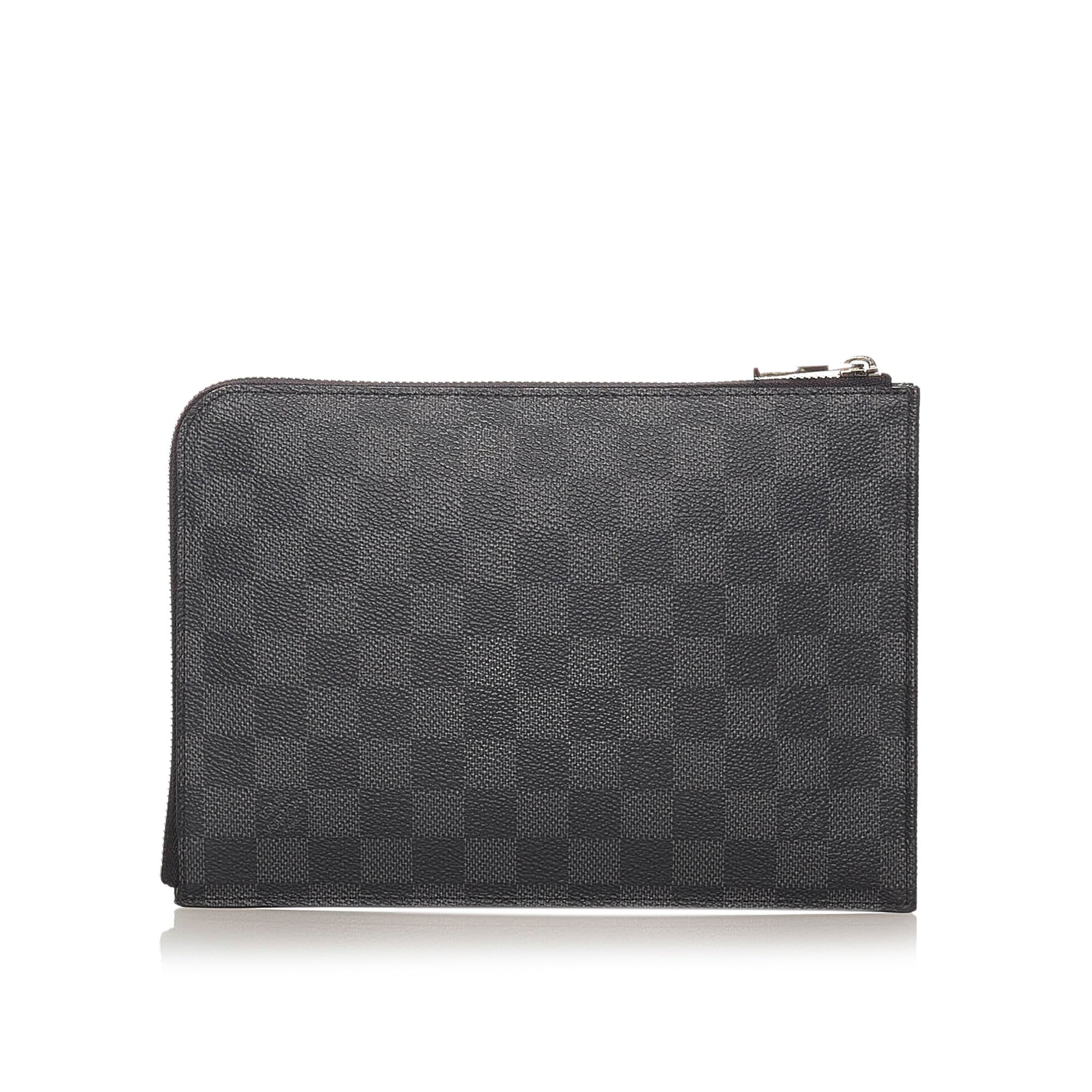 Buy Pre-Owned LOUIS VUITTON Pochette Jour GM Damier Graphite Canvas