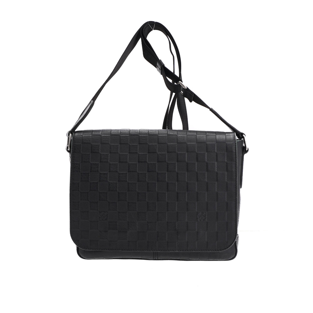 Louis Vuitton Onyx Damier Infini Leather District Pochette Bag