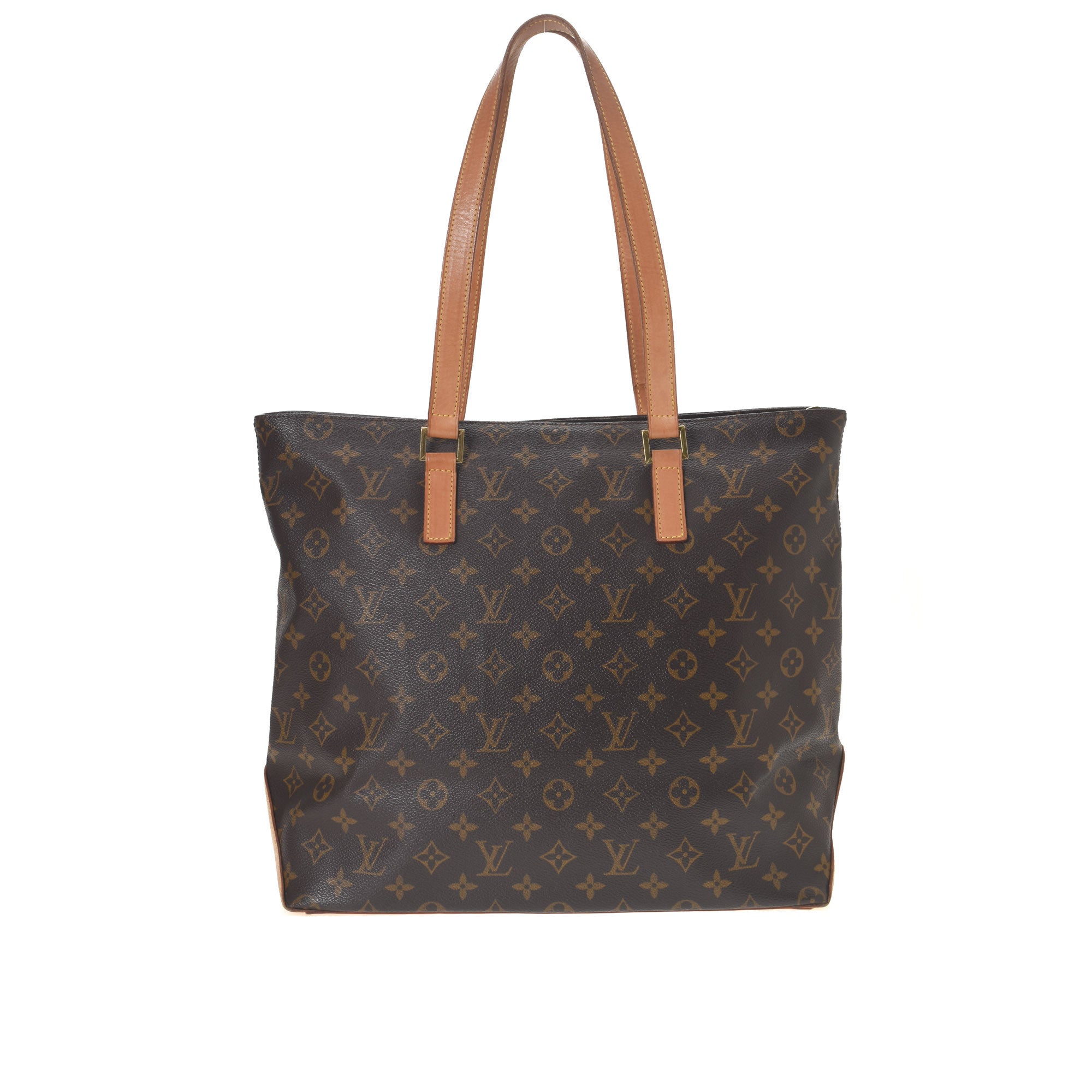 Cabas Mezzo, Used & Preloved Louis Vuitton Tote Bag, LXR USA, Brown