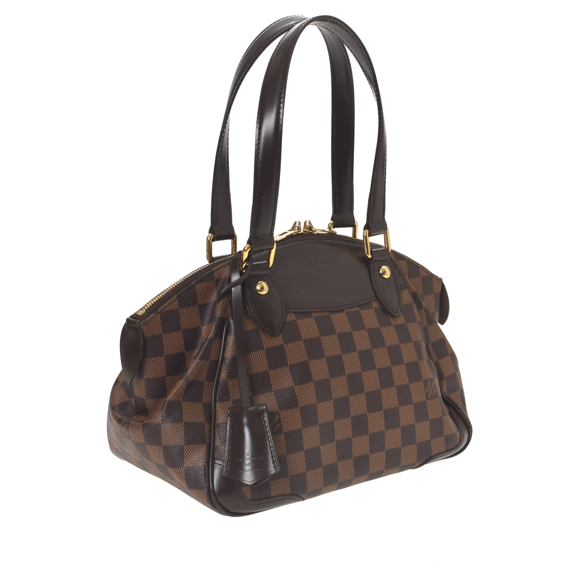 Pre-Owned Louis Vuitton Siena PM Damier Ebene Tote Bag - Pristine