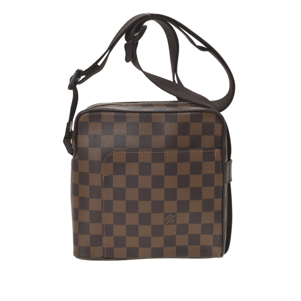 Sold at Auction: Louis Vuitton, Louis Vuitton Damier Ebene Canvas Olav PM