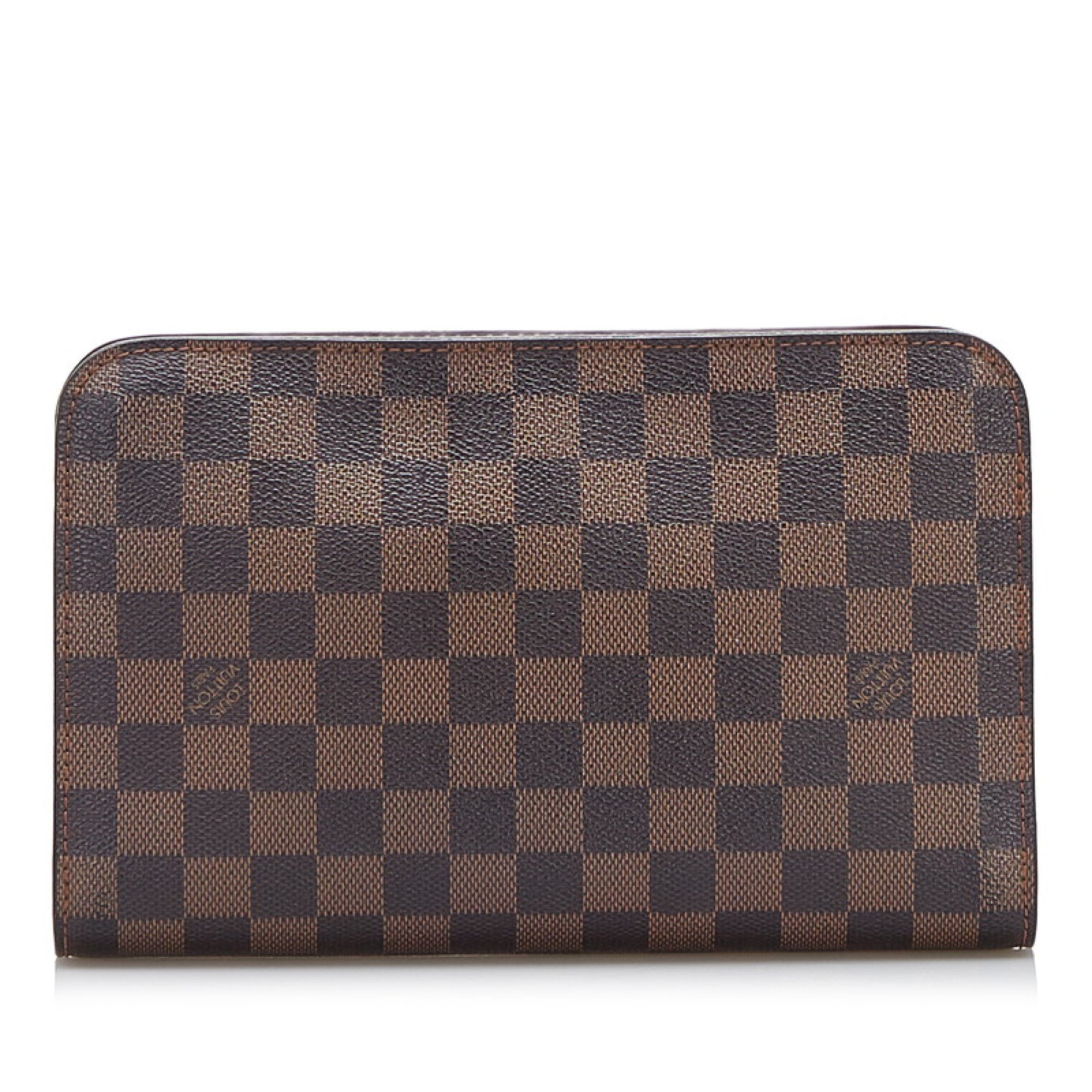 Pochette Saint Louis, Used & Preloved Louis Vuitton Pouch/Pochette, LXR  Canada, Brown