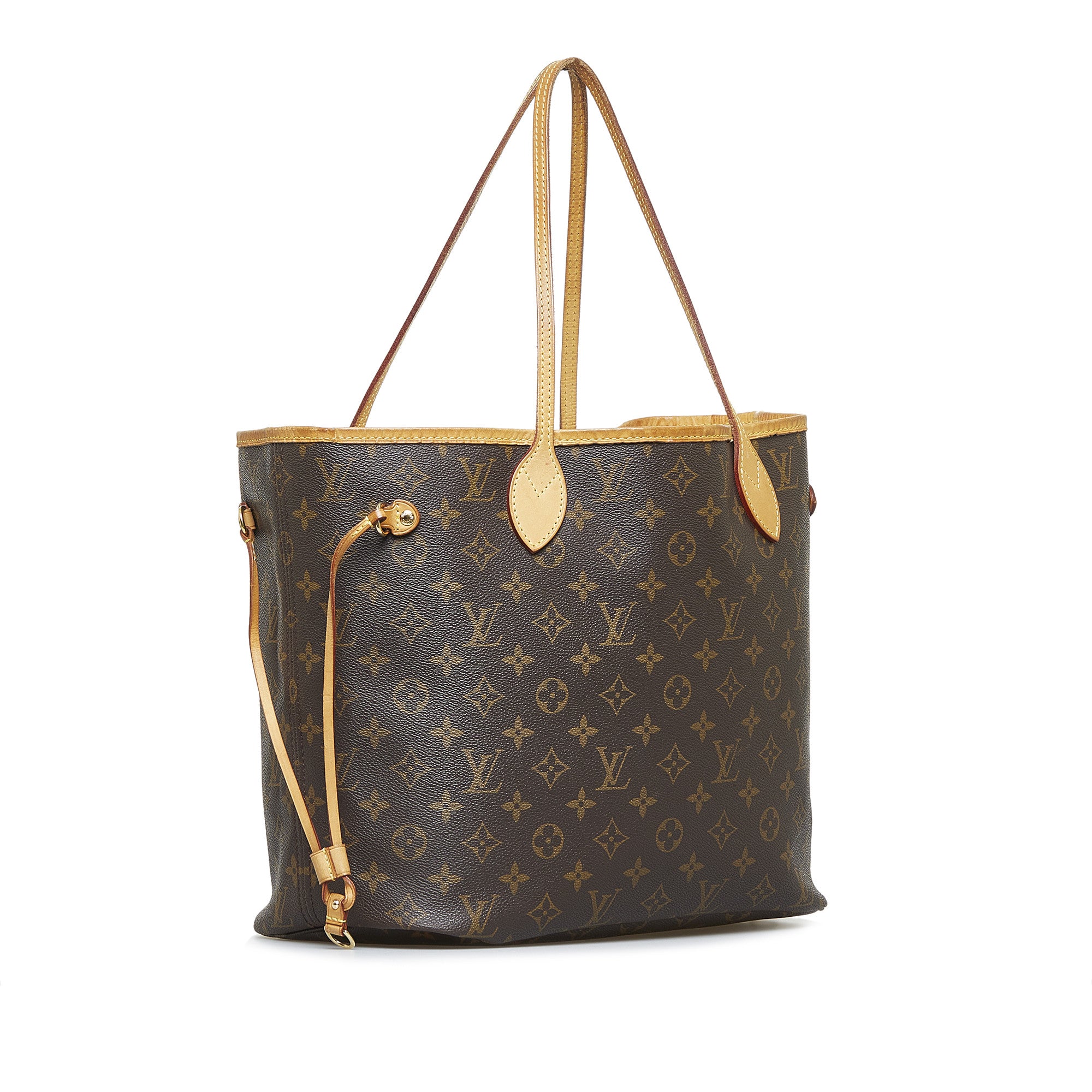 Neverfull MM, Used & Preloved Louis Vuitton Tote Bag, LXR USA, Brown