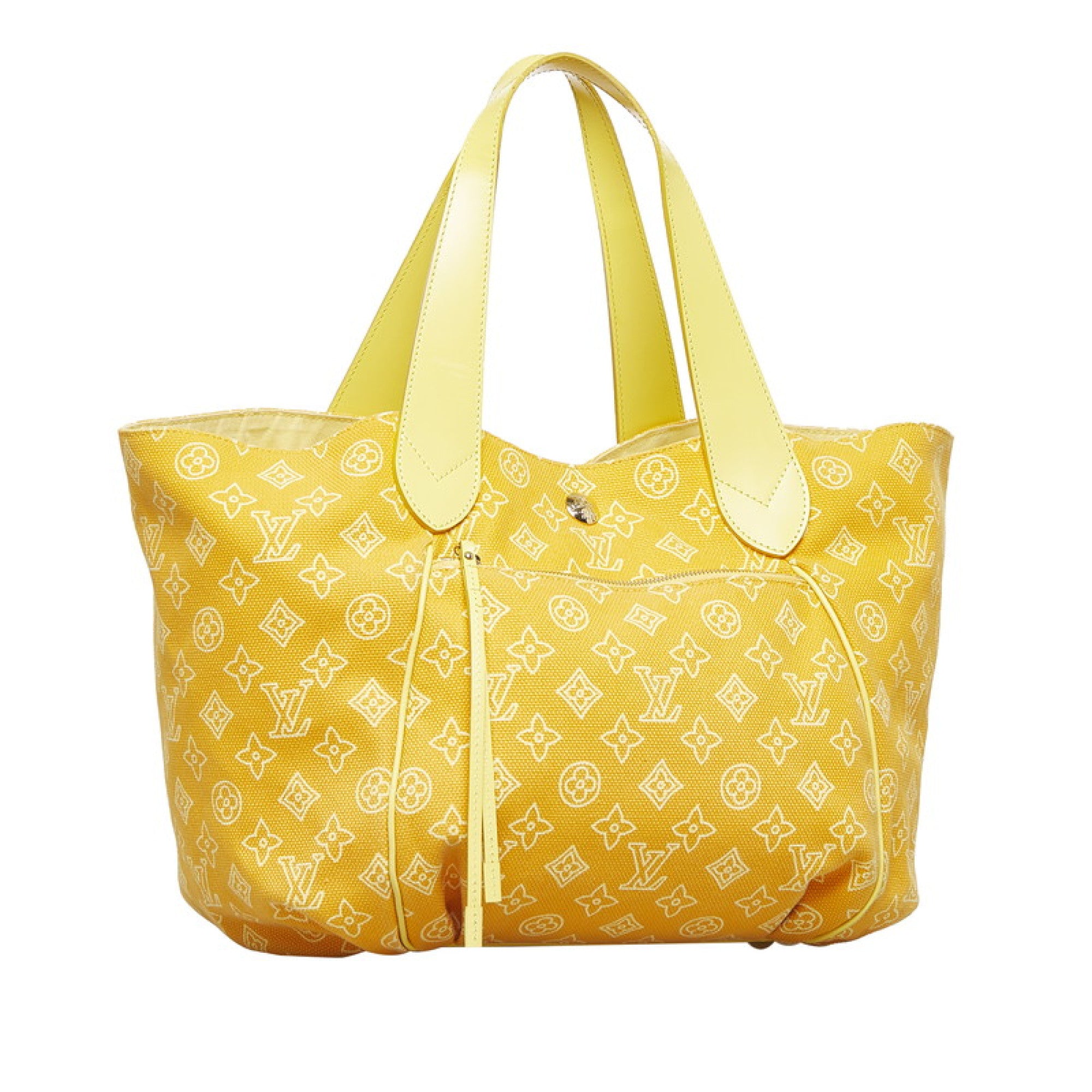 Cabas Ipanema PM With Pouch, Used & Preloved Louis Vuitton Handbag, LXR  USA, Yellow