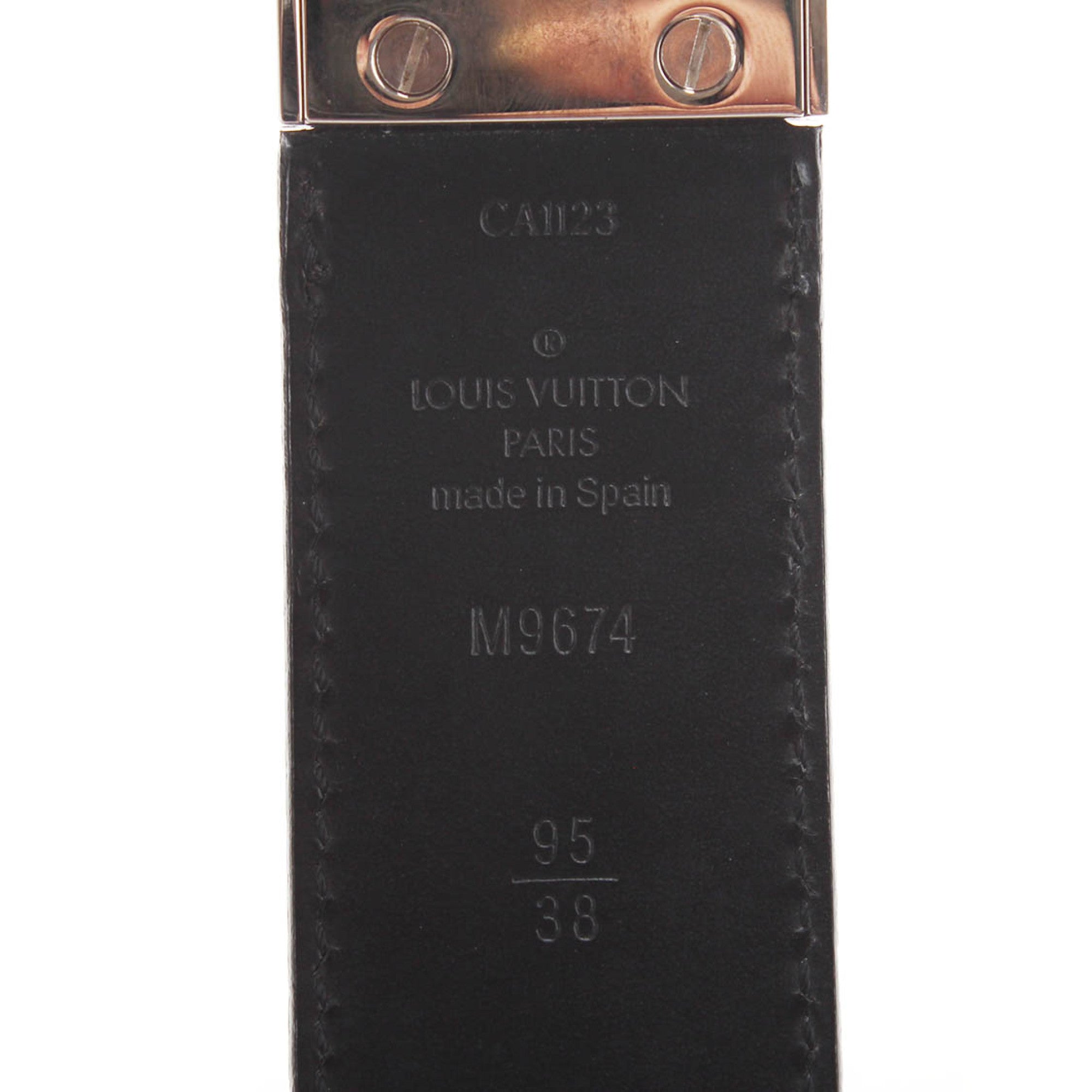 Louis Vuitton 2013 pre-owned Indini Detroit belt