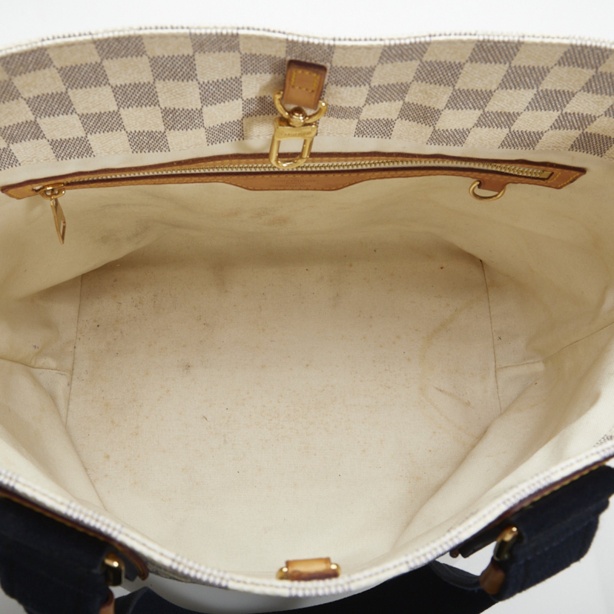 Louis Vuitton Cabas Brown Leather ref.181253 - Joli Closet