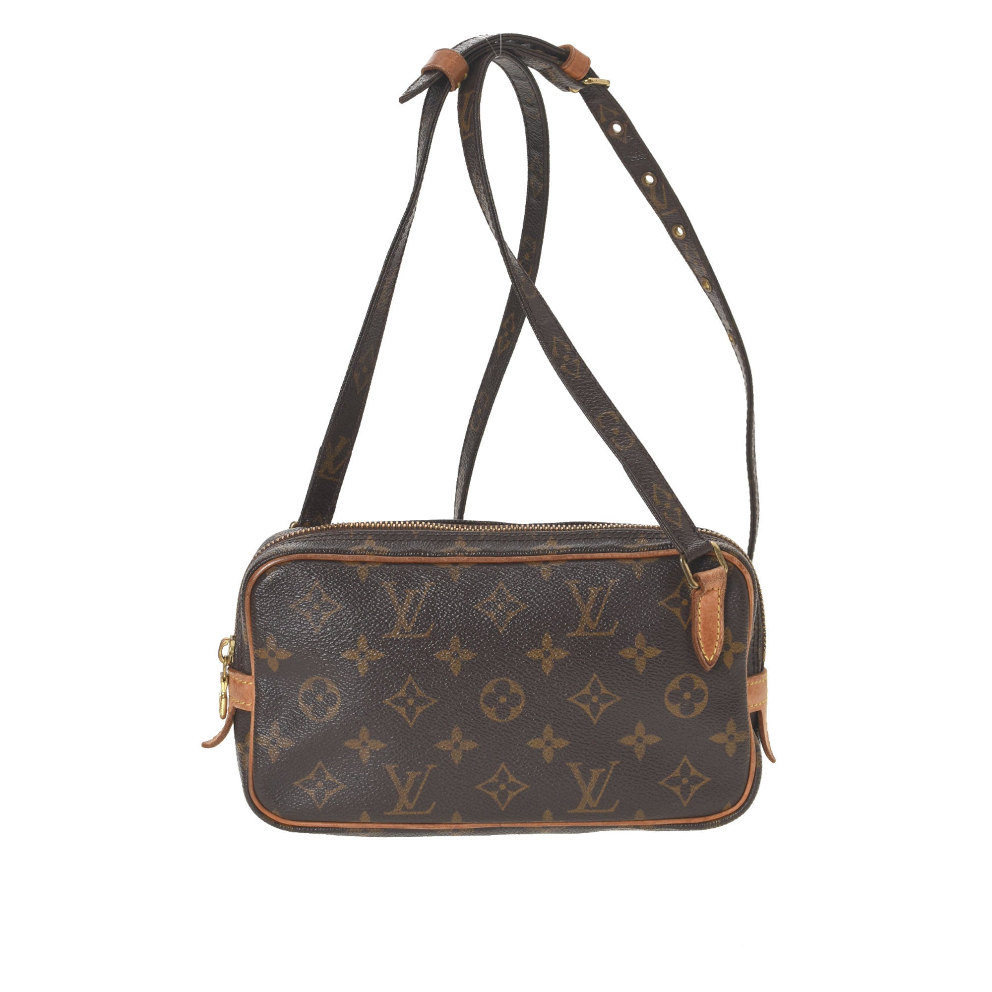 Hoxton GM, Used & Preloved Louis Vuitton Crossbody Bag, LXR USA, Brown