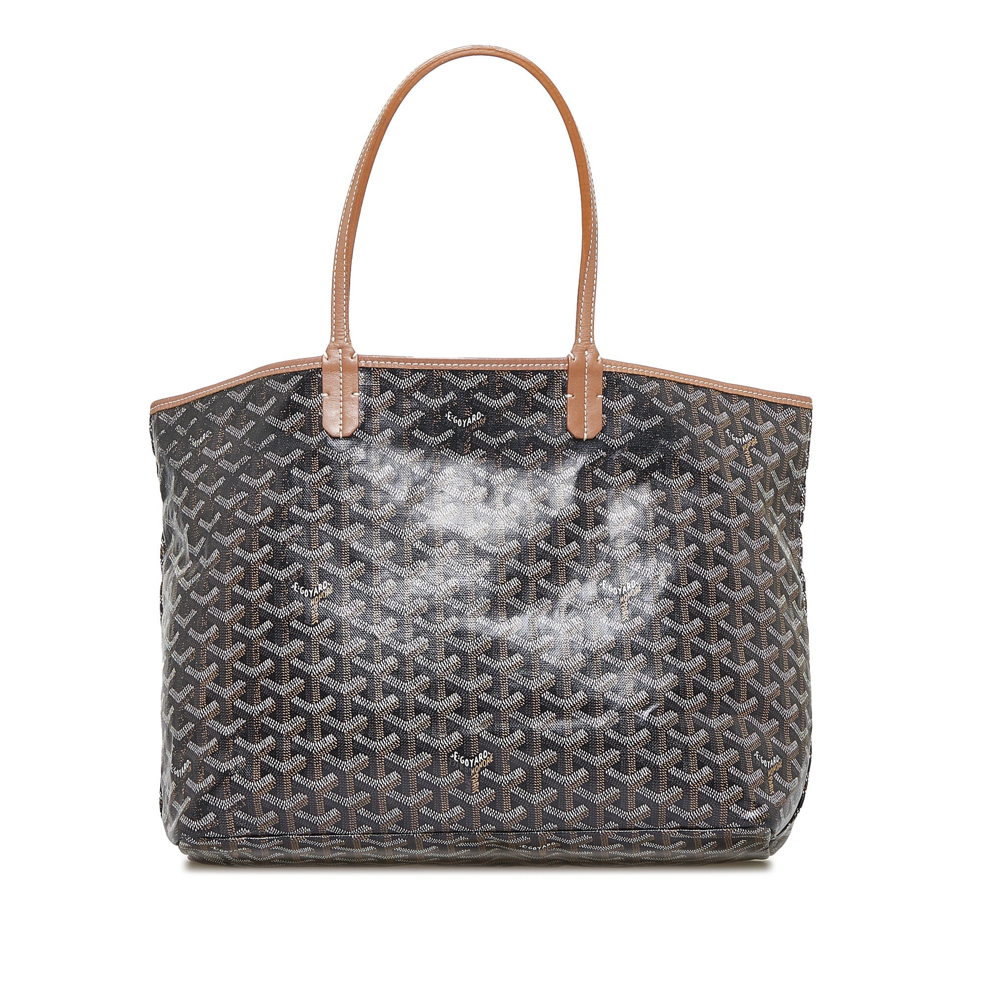 Goyardine Artois MM, Used & Preloved Goyard Tote Bag, LXR Canada, Grey